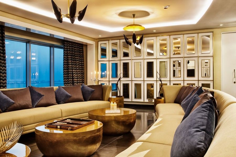 The Domain Bahrain Hotel And Spa - Adults Friendly 16 Years Plus Manama Exterior photo The living room of a 3-bedroom apartment